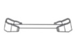 Interior Hangers - BH-HHFRL<br>Heavy 15° - 15° Hanger