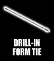 Drill-In Concrete Form Tie