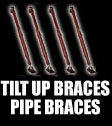 Tilt Up Braces - Pipe Braces