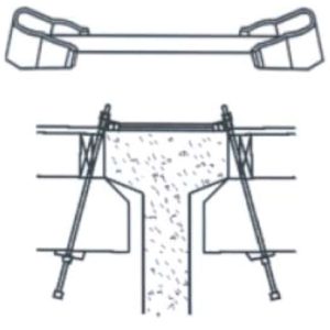 BH-HHFRL Heavy 15° - 15° Hanger