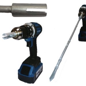 Drill-In Concrete Form Tie Installation Chuck