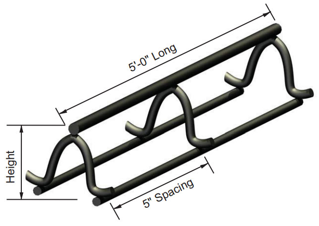 OCM Continuous Mesh Chair Upper